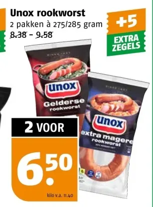 Aanbieding: Rookworst