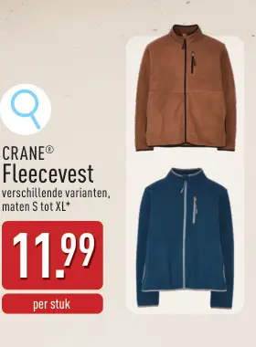 Promotie: Fleecevest