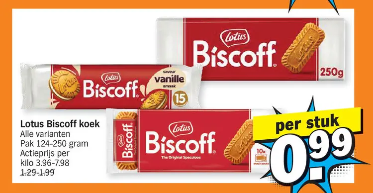 Promotie: Biscoff koek