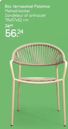 Aanbieding: Terrasstoel Palamos