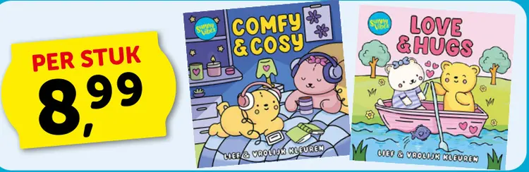 Promotie: Kleurboeken