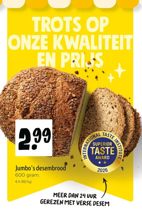 Promotie: Desembrood