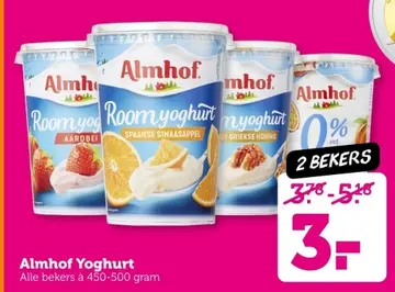 Aanbieding: Almhof Yoghurt