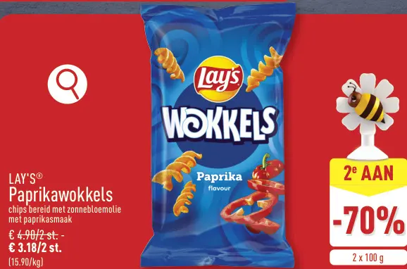 Promotie: Paprikawokkels