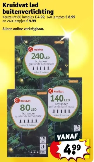 Promotie: LED buitenverlichting