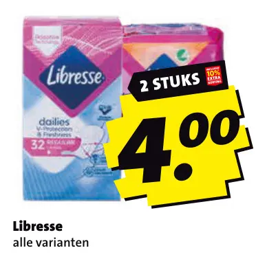 Aanbieding: Libresse alle varianten