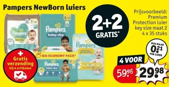 Aanbieding: Pampers NewBorn luiers