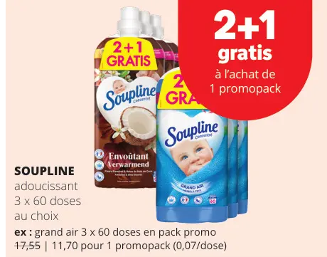 Offre: Soupline adoucissant