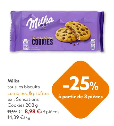 Offre: Sensations Cookies
