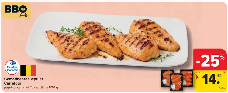 Promotie: Gemarineerde kipfilet