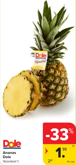 Promotie: Ananas