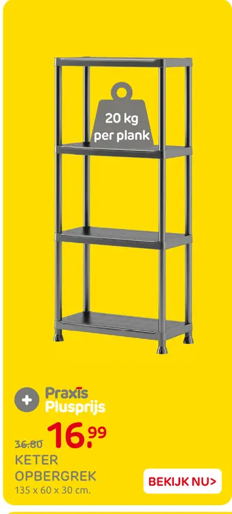 Aanbieding: Opbergrek