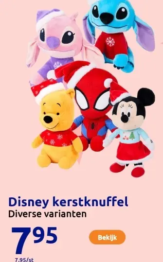 Aanbieding: Disney kerstknuffel