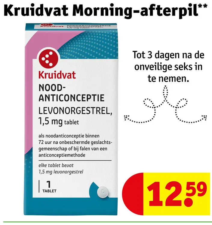 Aanbieding: Morning-afterpil