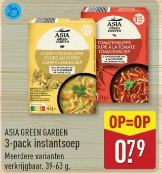 Aanbieding: 3-pack instantsoep