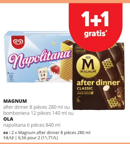 Offre: Magnum after dinner or bomboniera, Ola napoli