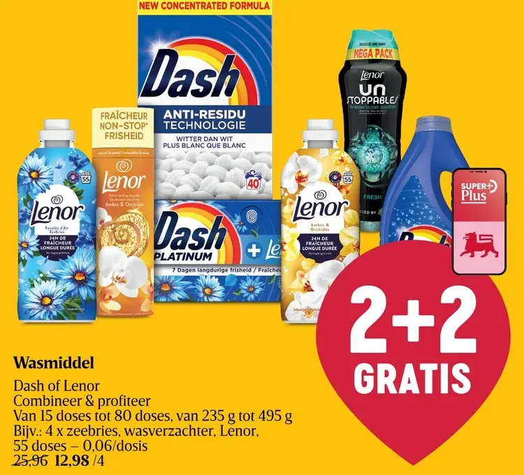 Promotie: Wasmiddel