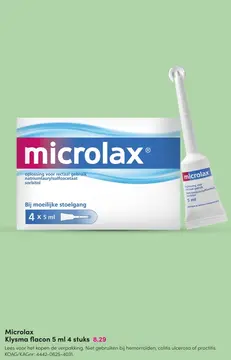 Aanbieding: Microlax Klysma flacon