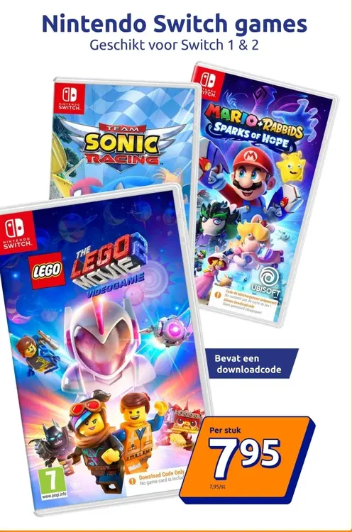 Aanbieding: Nintendo Switch Games