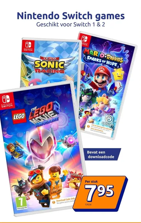 Aanbieding: Nintendo Switch Games