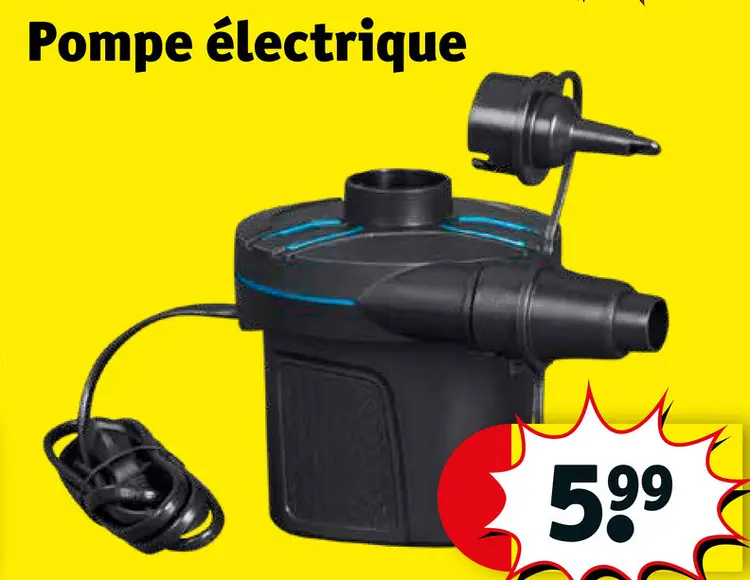 Offre: Pompe électrique