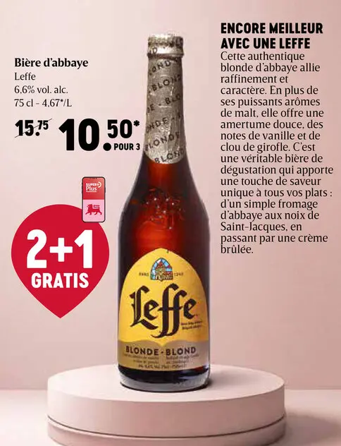 Offre: Bière d'abbaye | Brune | 6,5% alc | Bouteille