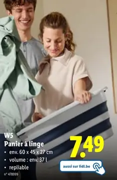 Offre: Panier à linge