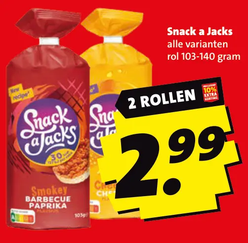 Aanbieding: Snack a Jacks