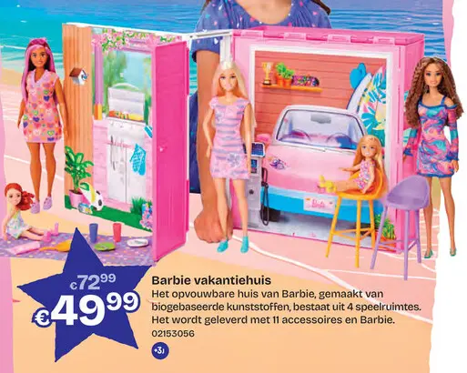 Promotie: Barbie vakantiehuis