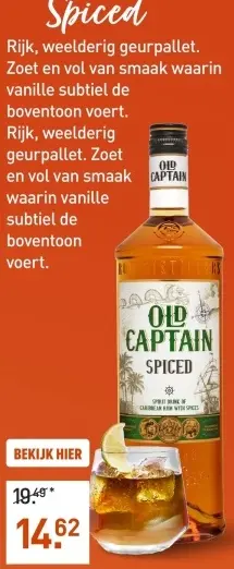 Aanbieding: Old Captain Spiced