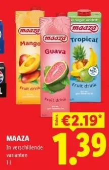 Aanbieding: Maaza