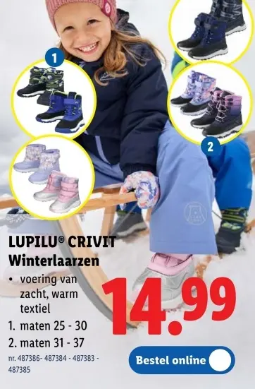 Promotie: Winterlaarzen