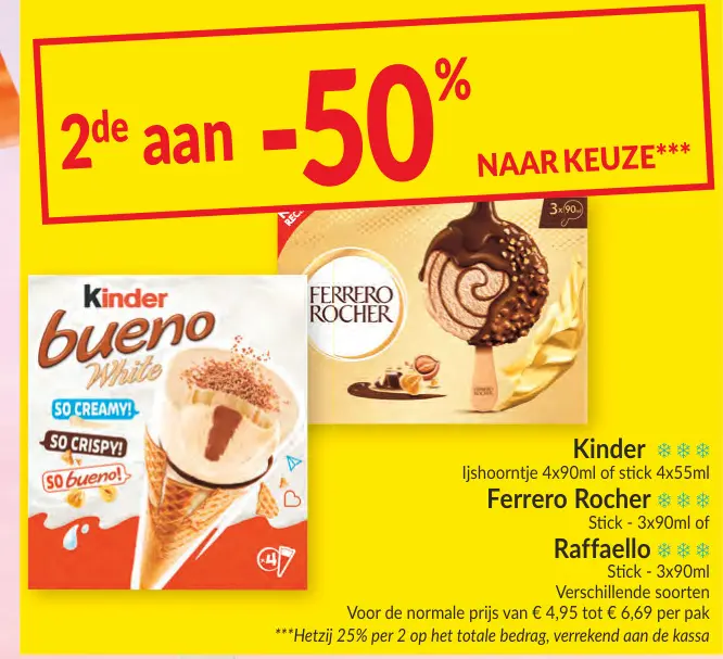 Promotie: Ijshoorntje of stick