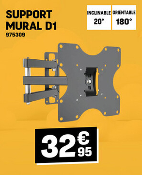 Offre: SUPPORT MURAL D1