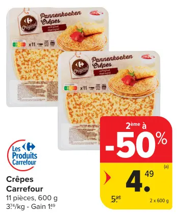 Offre: Crêpes