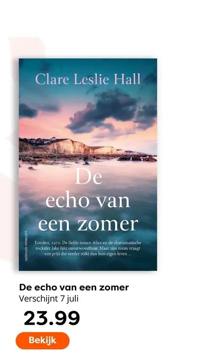 Aanbieding: De echo van een zomer