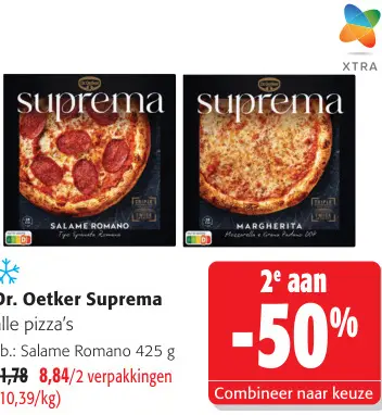 Promotie: Pizza's