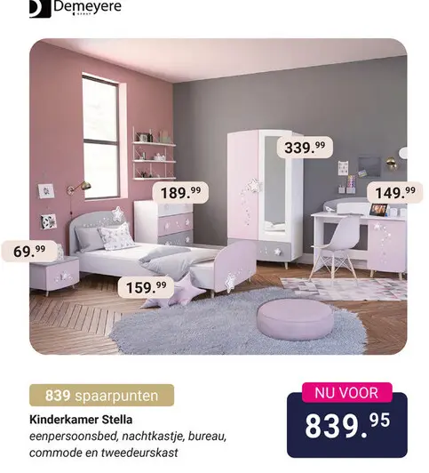 Aanbieding: Kinderkamer Stella