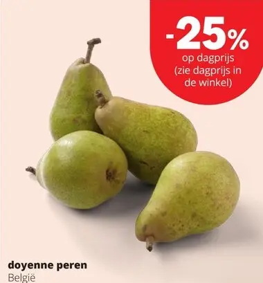 Promotie: Doyenne peren