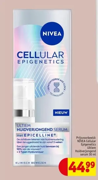 Aanbieding: NIVEA Cellular Epigenetics Ultiem Huidverjonging