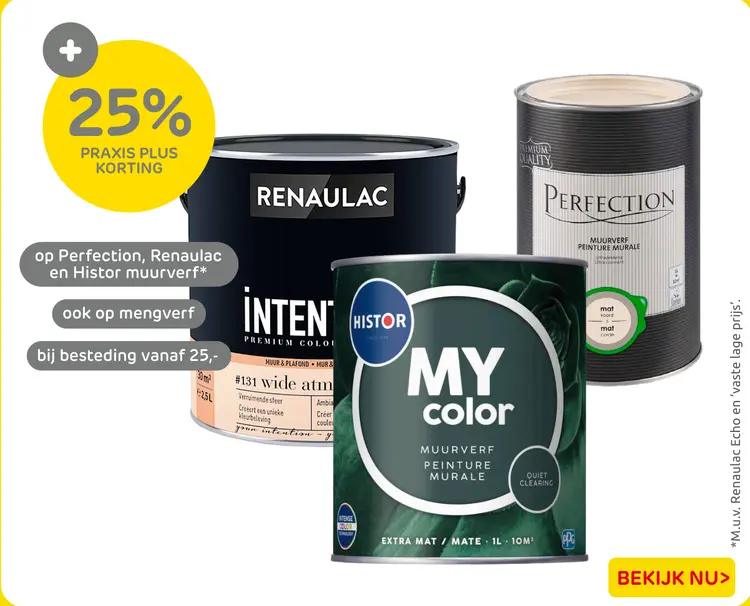Aanbieding: Muurverf