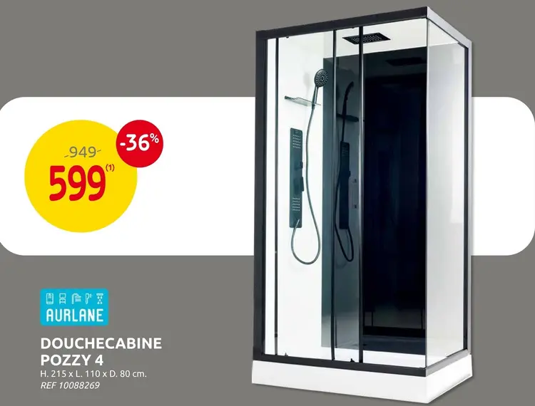 Promotie: Douchecabine Pozzy 4