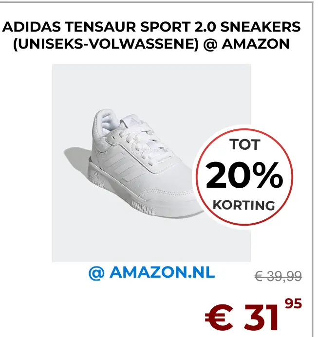 Aanbieding: Tensaur sport 2.0 sneakers