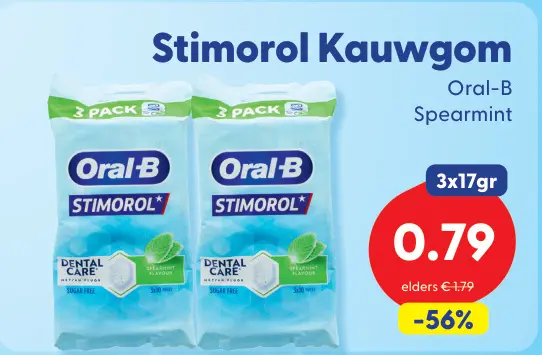 Aanbieding: Stimorol Kauwgom