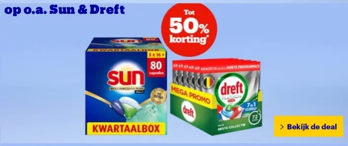 Aanbieding: Sun & Dreft