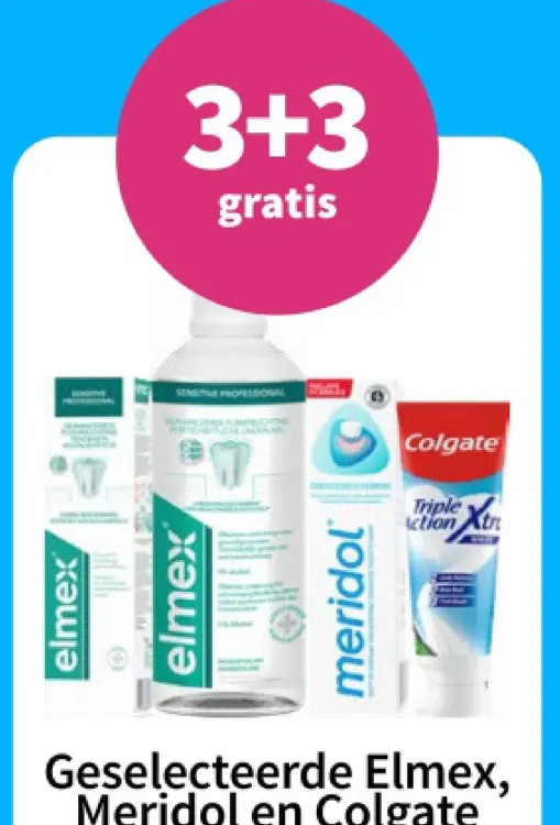 Aanbieding: Geselecteerde Elmex, Meridol en Colgate