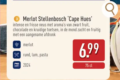 Aanbieding: Merlot Stellenbosch