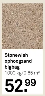 Aanbieding: ophoogzand bigbag