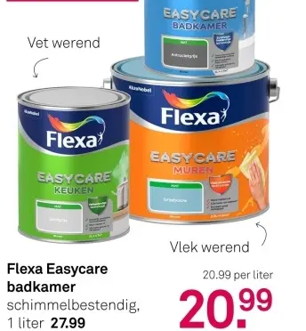 Aanbieding: Flexa Easycare badkamer