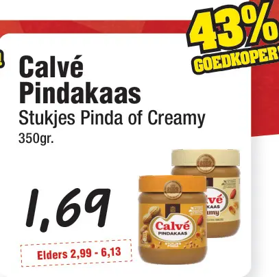 Aanbieding: Pindakaas